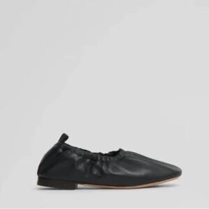 MANSUR GAVRIEL gloved ruched flats
